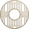 Ekena Millwork Empire Wood Fretwork Pierced Ceiling Medallion, Birch, 26"OD x 9 1/2"ID x 3/8"T CMWP26X26X0375EPBI - alternate 1